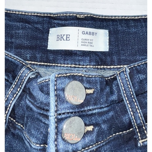 BKE Jeans Women's 28 Gabby Curvy High Rise Stretch Western Romantic Americana - Picture 6 of 8